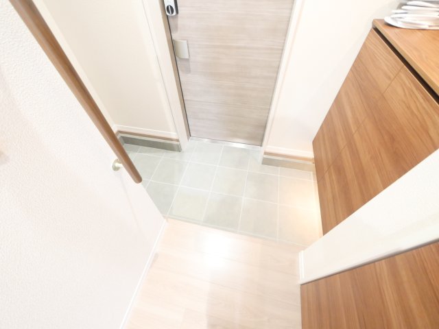 玄関　ゆったりとした玄関です