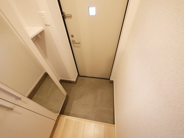 玄関　ゆったりとした玄関です
