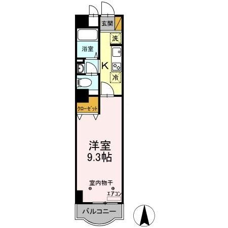 カネキン第二ビルの間取り