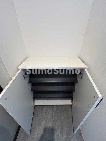 収納　ちょっとした収納スペースも充実しています