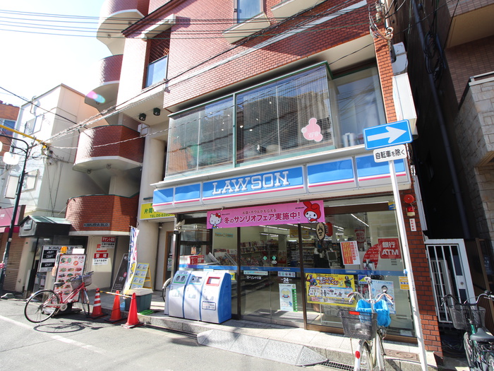 コンビニ　ローソン十三店（コンビニ）まで89m