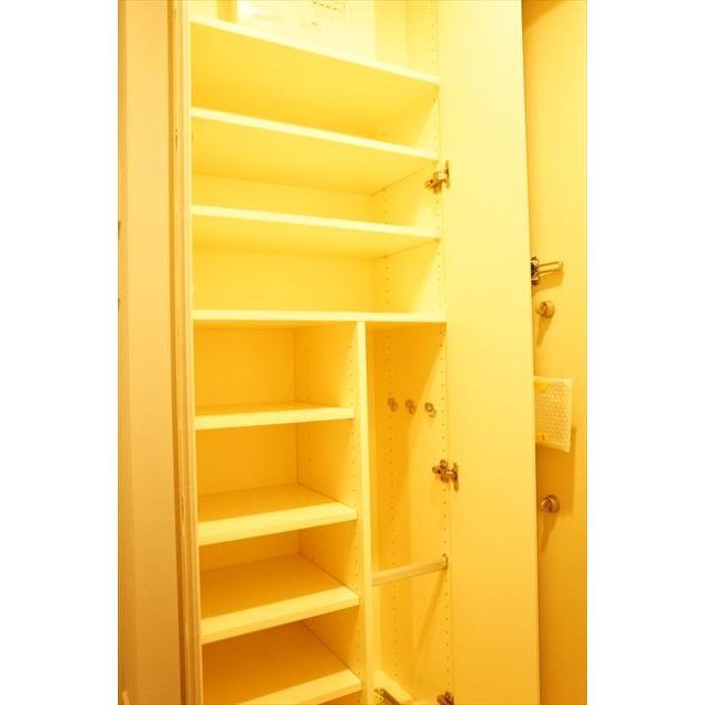 収納　大きなスペースがあり、収納には困りません