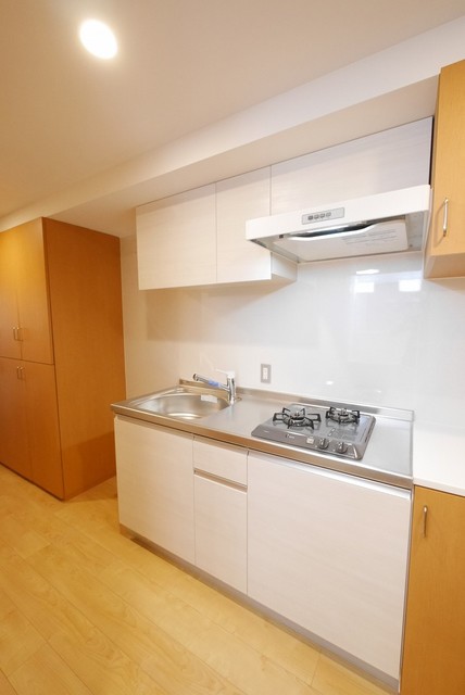 キッチン　２口ガスコンロシステムキッチン