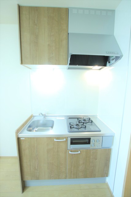 キッチン　【別室参考写真】２口ガスコンロ付きのミニキッチン