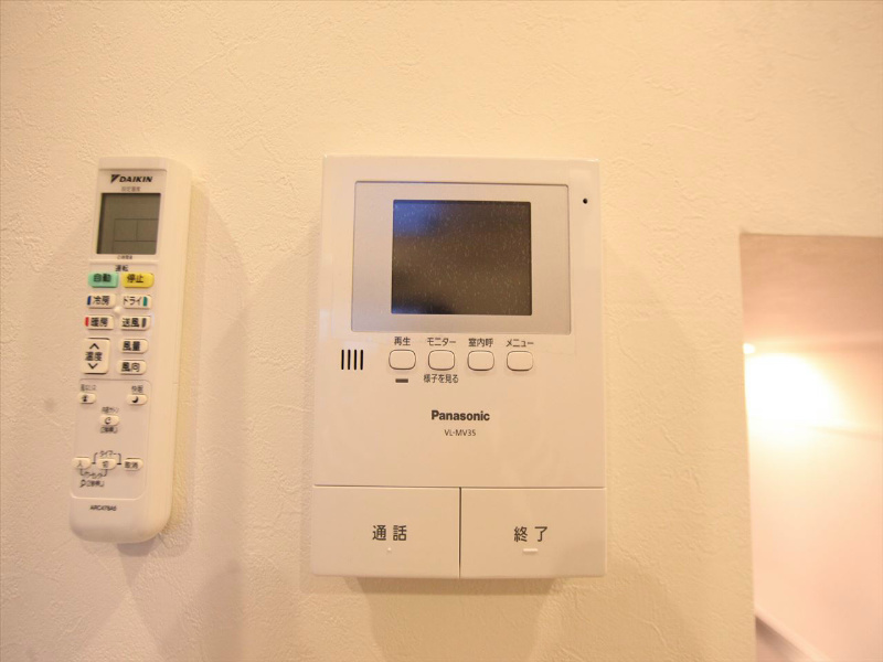 セキュリティ　ＴＶモニター付インターホン