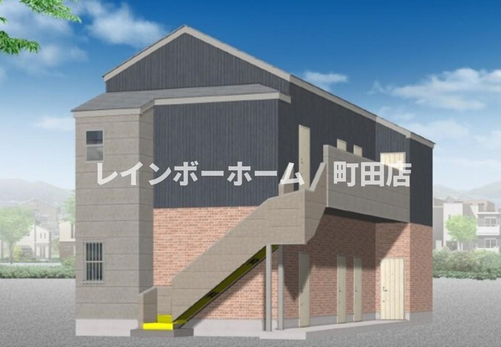 建物外観　同施工会社の外観パースイメージ写真