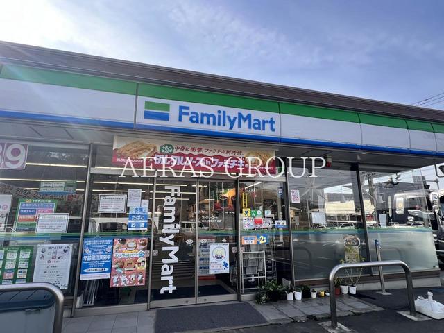 コンビニ　ファミリーマート 市川大野町四丁目店（コンビニ）まで46m