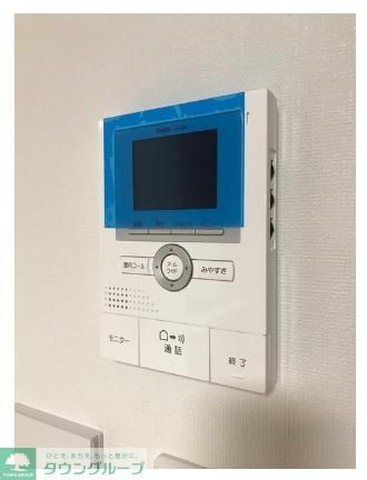 セキュリティ　モニター付きインターホン
