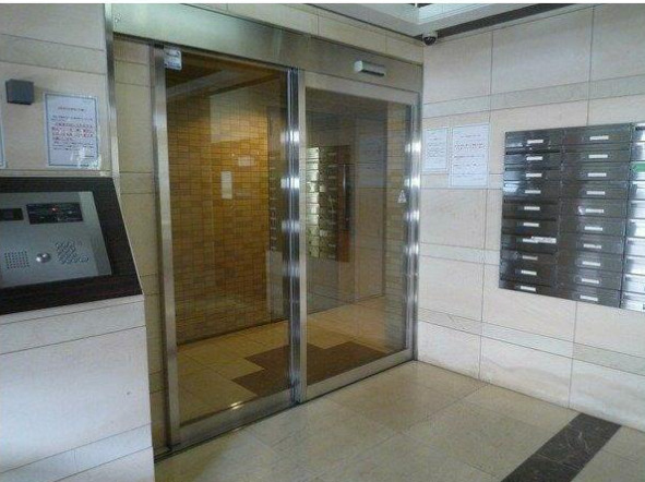 ロビー　集合ポスト