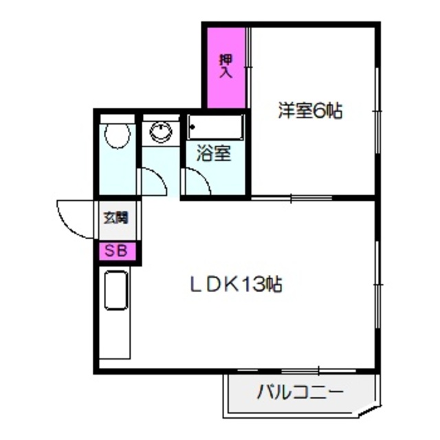 東洋プラザしろきたの間取り写真