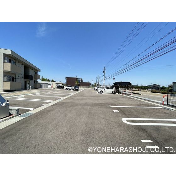 駐車場　融雪駐車場