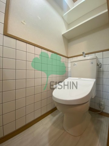 トイレ　清潔感のあるトイレです。