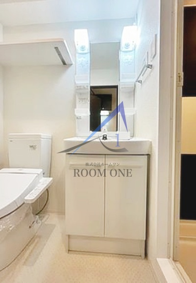 洗面設備　洗面台です。