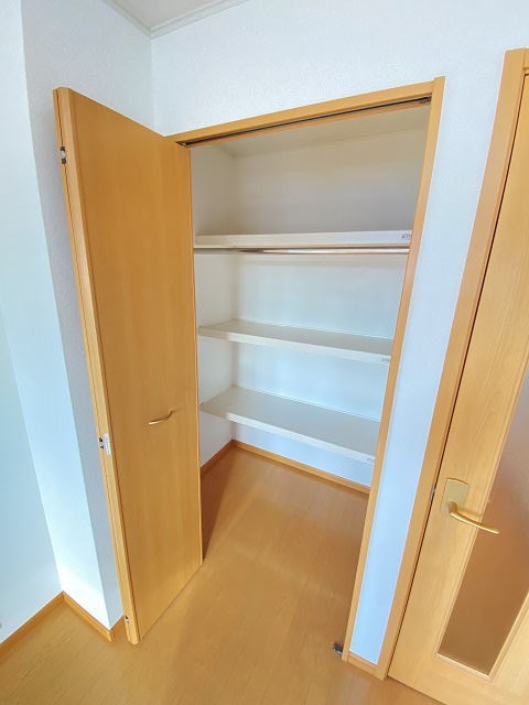 収納　ちょっとした収納スペースも充実しています