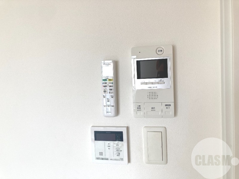 セキュリティ　来訪者が確認できるモニターホン♪