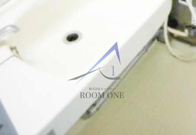 洗面設備　洗面台です。