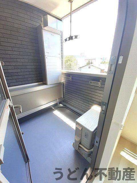 バルコニー　うどん県のお部屋探しはうどん不動産へ うどんちゃんとLINE