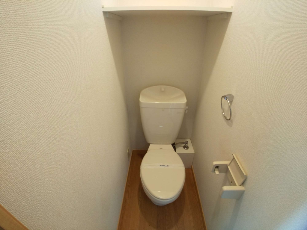 その他　明るく清潔感のあるトイレ