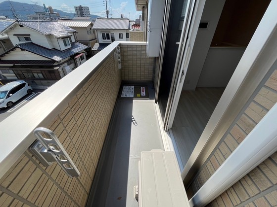 バルコニー　※別部屋の写真です