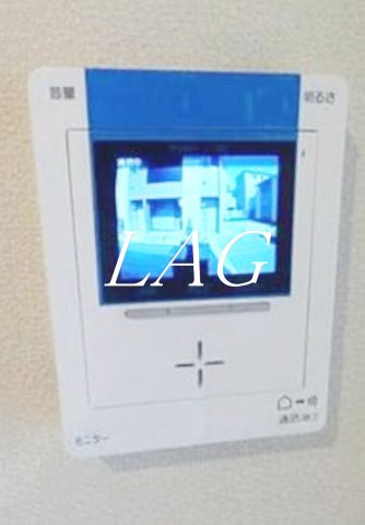 セキュリティ　モニター付きインターホンです。