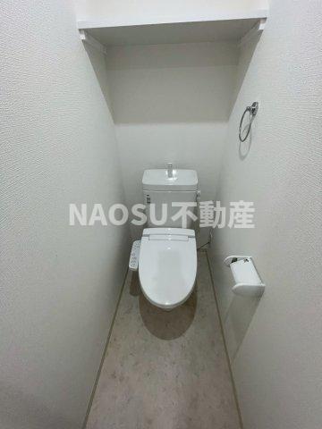 トイレ　トイレもきれいです