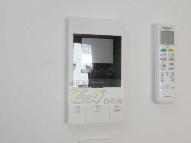 セキュリティ　防犯面で安心のＴＶモニターホン設備が付いています♪