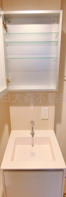 洗面設備　独立洗面台！