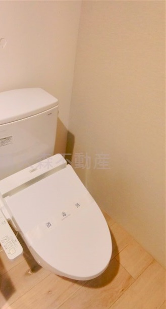 トイレ　温水洗浄暖房便座付きのトイレ