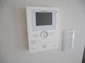 セキュリティ　来客の確認が出来るので安心ですね
