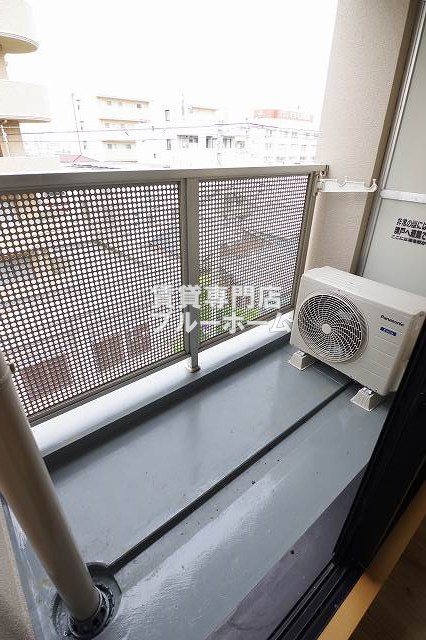 バルコニー　風通しの良いバルコニー！