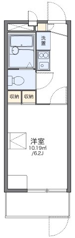 レオパレスM.S.MIIの間取り写真