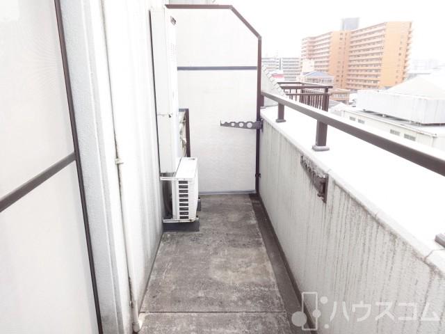 バルコニー　広くて洗濯物を干すのにもＧＯＯＤ☆