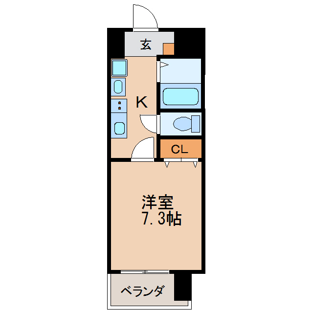 ルーチェ栄の間取り写真