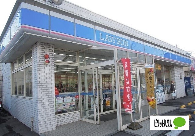 コンビニ　ローソン八戸石堂店（コンビニ）まで455m