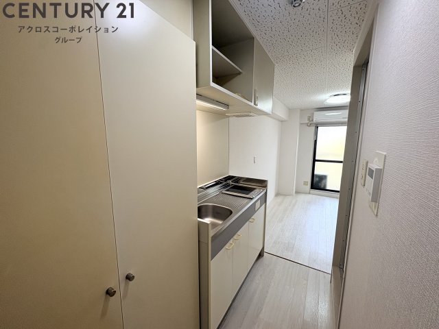 キッチン　IH１口コンロ付き、火を使わず安心♪
