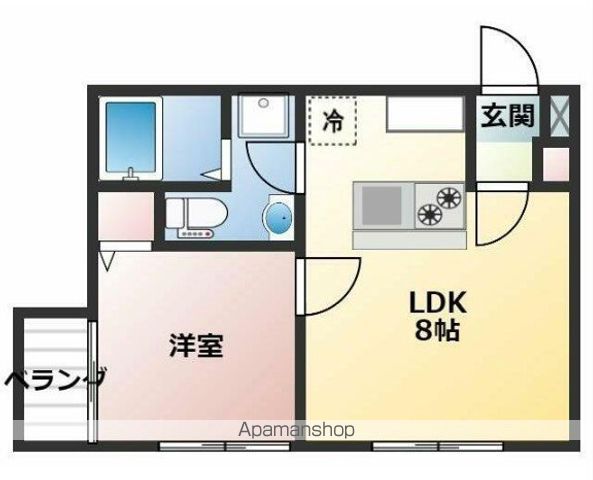 ＪＲ横須賀線 保土ケ谷駅 徒歩17分 2階建 築5年の間取り写真