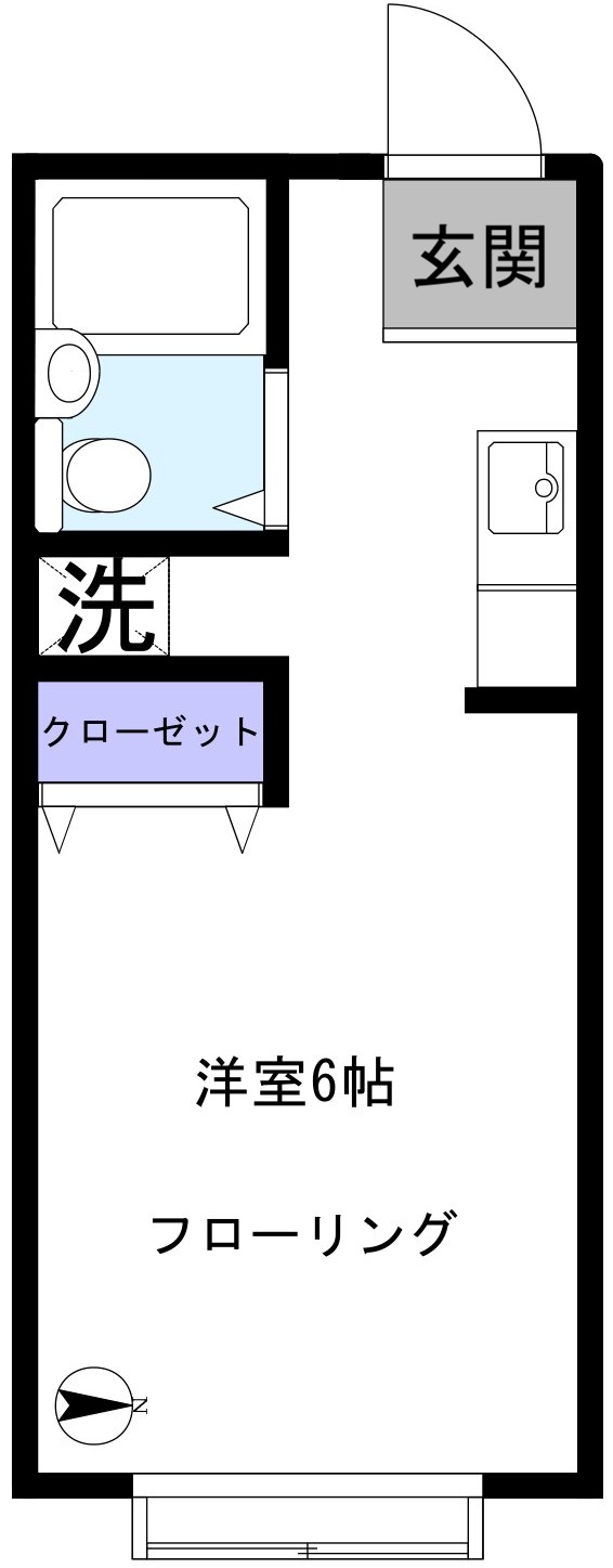 パインテラスの間取り写真