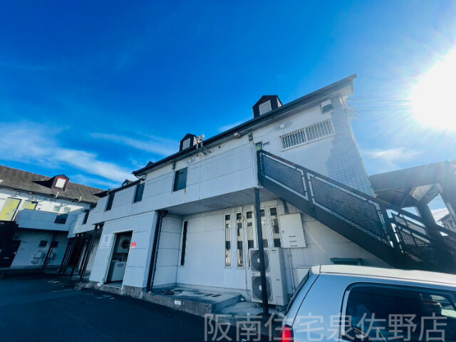 ＪＲ阪和線 新家駅 徒歩12分 2階建 築35年の外観写真