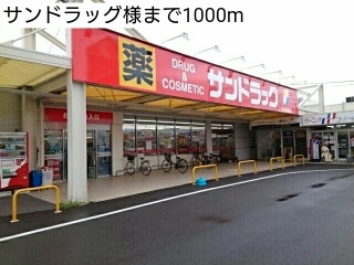 ドラックストア　サンドラッグ様（ドラッグストア）まで1000m