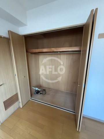 収納　KMコートあびこ　寝室クローゼット