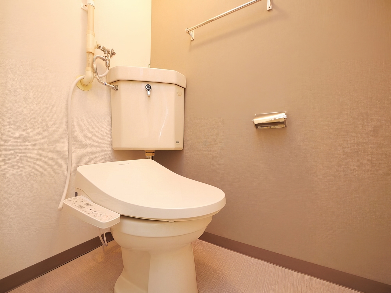 ルワズイール中の島のトイレ写真