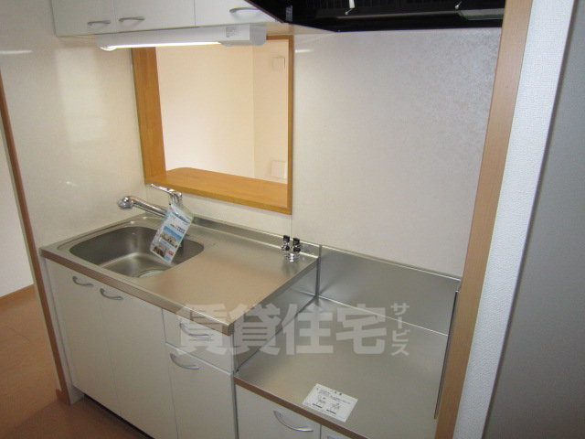 南海泉北線 深井駅 徒歩25分 3階建 築18年のキッチン写真