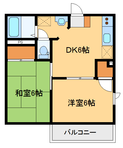 セレーブルBの間取り