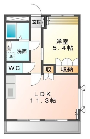 サンパレスの間取り