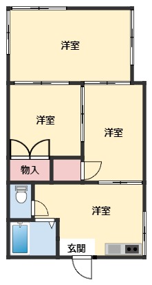 佐野ハイムの間取り