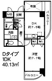 プルミエール関目の間取り