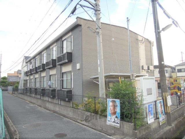 奈良市東九条町のアパートの建物外観