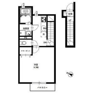 リーブル　若宮IIの間取り