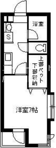 タウンコート荒田の間取り