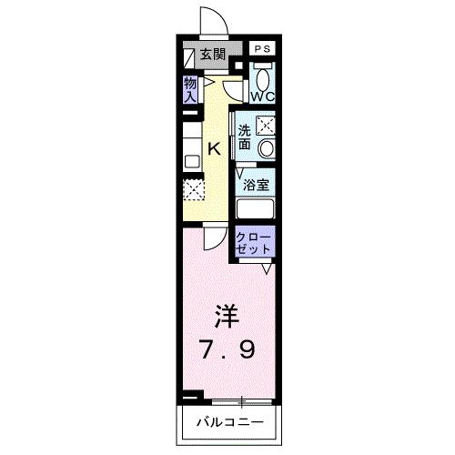 ヒルサイドハウスVの間取り